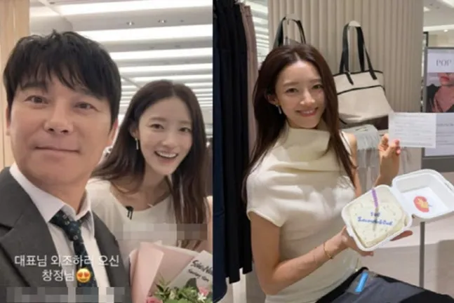 '35세' 서하얀, 사업 대박났다...백화점 입점에 ♥임창정도 출동 "외조하러"